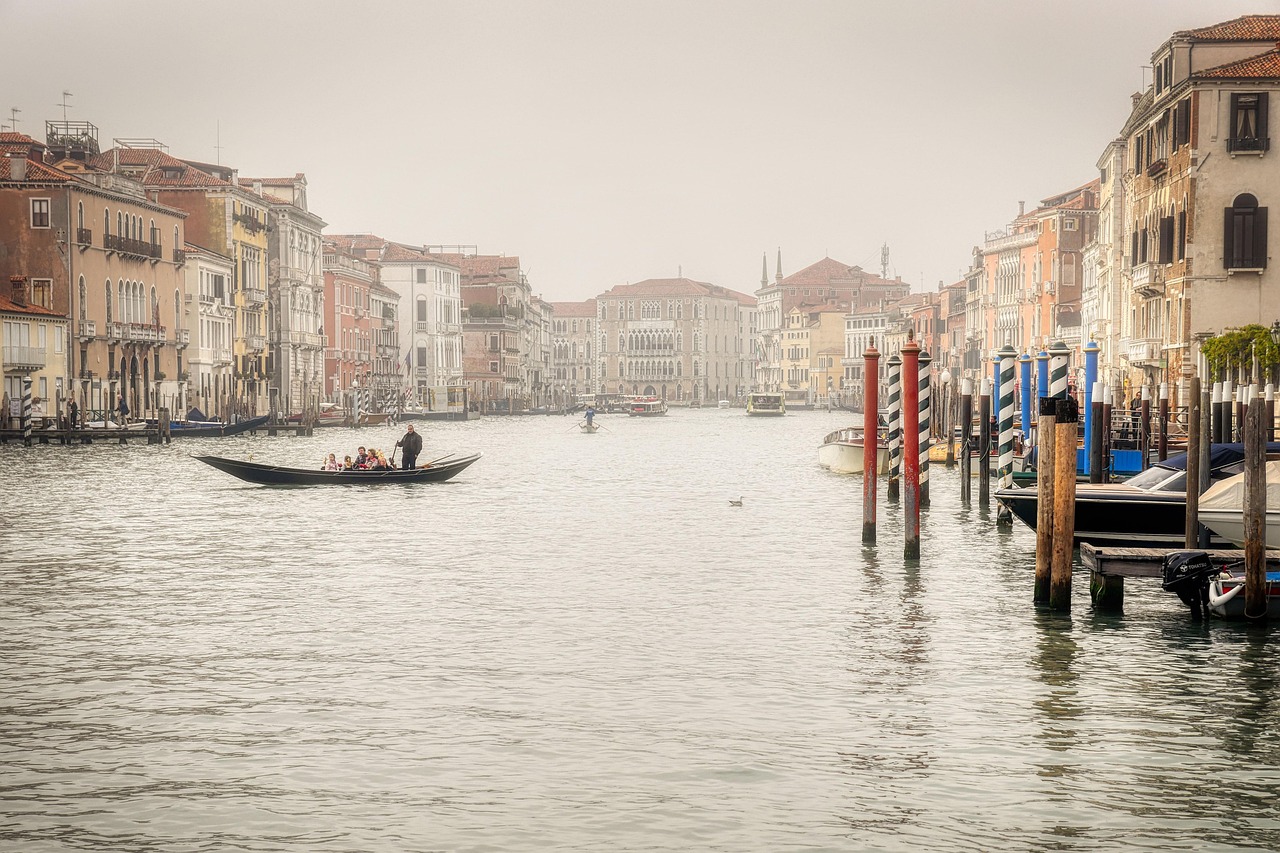 A picturesque canal in Venice